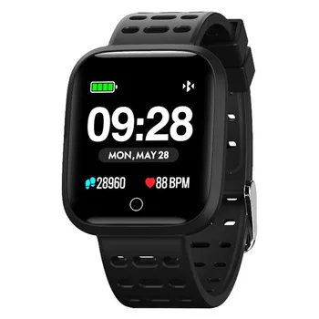 

Smart watch innjoo sportwatch black-3.3 cm-tracker health notifications-bat 180 mah-compatible