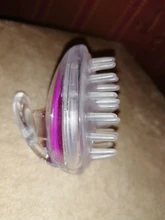 Masajeador cabeza cuerpo de silicona, champú para masaje del cuero cabelludo, cepillo de lavado de pelo, cepillo corporal para la ducha, baño, Spa, cepillo de masaje adelgazante