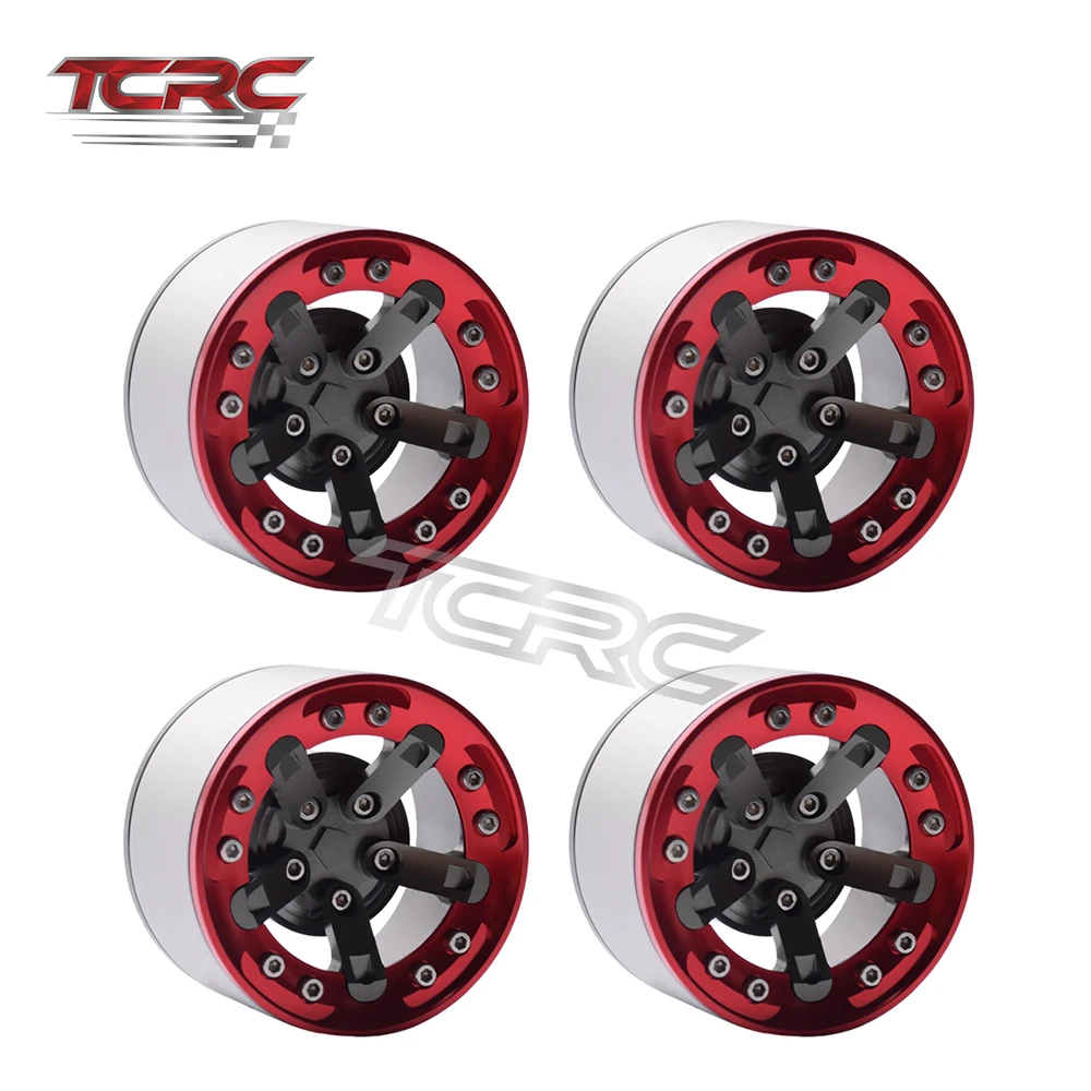 4 шт. 2 ”ступицы обода колеса для 1/10 RC Crawler Axial SCX10 & II RR10 Wraith 90056 Traxxas TRX4|Детали и