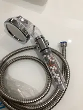 Shower-Head ANION-FILTER Water-Saving-Shower Bathroom Zhangji High-Pressure Switch-On/off-Button