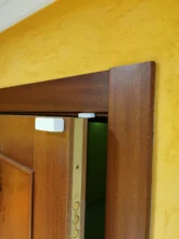 Tuya-Sensor inteligente con wifi para puerta, detector de entrada abierta/cerrada, app Smart Life con logotipo personalizado gratuito, compatible con Google Home y con Alexa