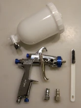 WENXING pistola de pintura Manual W101, herramienta neumática de w-101 para coche, 0,8/1,0/1,3/1,5/1,8mm