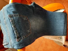 2020 vaqueros elástico recto de gran tamaño 48 Simple Estilo negro elástico azul Denim Pantalones de hombres de talla grande 5XL 6XL 7XL