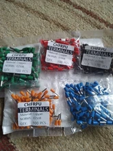 wire connect 100pcs Insulated connector Terminal Crimp Terminator cold pressed insulated