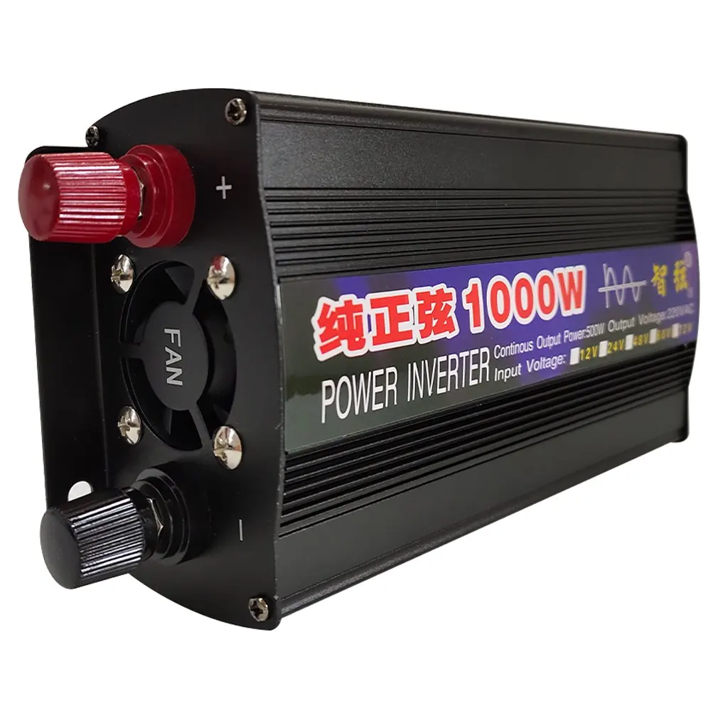 1000w Pure Sine Wave Inverter Smart Power Single Digital Display Car Conversion Booster | Автомобили и мотоциклы