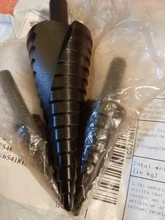 3 unids/set 4-32MM HSS cobalto paso Broca escalonada de nitrógeno de alta velocidad de acero en espiral por Cono de Metal vástago triangular agujero