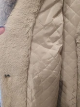 Abrigo de piel de imitación de conejo para mujer, abrigo largo de lujo, tapeta holgada, abrigo grueso y cálido de talla grande, abrigos de felpa para invierno