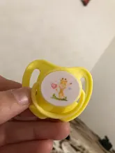 Chupete de diseño de animales de dibujos animados para bebé, mordedor de seguridad de grado alimenticio de silicona, accesorios para recién nacido