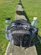 Mochila GRANDE para correr de 5L para hombre y mujer, bolsa para deportes al aire libre, ciclismo, mochila de hombro, riñonera para senderismo, acampada, botella de montar