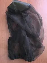 Tapa de pesca al aire libre Midge Mosquito insecto sombrero de pesca red para insectos la cabeza, cara-Red Protector Camping caza pesca ropa