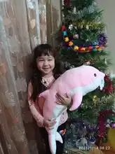Nap Pillow Plush-Dolls Dolphin Kids Toy Animal Stuffed-Down Creative Girls Kawaii Christmas-Gift