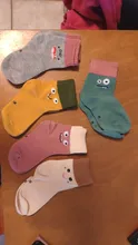 5 par/lote NIÑOS Calcetines de algodón Otoño Invierno primavera niños niñas caliente calcetines tira con dibujos deportes Calcetines