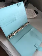 Carpeta de archivos recargable para Notebook, funda para Bloc de notas, carpeta de cuero, suministros de oficina, novedad