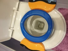 Asiento de orinal de viaje para bebé 2 en 1, asiento de inodoro de plástico portátil, cómodo Asistente para niños, taburete multifuncional respetuoso con el medio ambiente