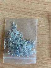 WYSIWYG-colgante de estrella pequeña para fabricación de joyas, 40 Uds., 11x8mm, 3 colores