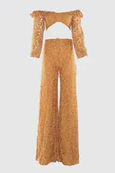 

Trendyol Ruffle Detail Bottom-Top Suit TPRSS20AU0057