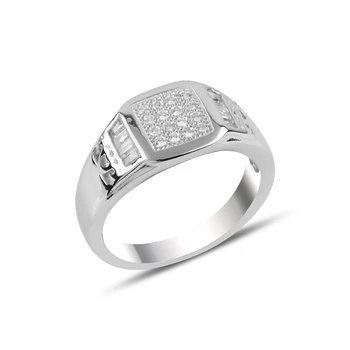 

Silver 925 Sterling Zircon Stone Ring