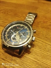 CURREN nueva moda relojes con tapa de acero inoxidable de la marca de lujo de deportes cronógrafo reloj de cuarzo de los hombres Relogio Masculino