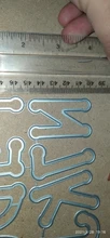 Cutting-Dies Die-Cuts Album Decorative-Crafts Diy Scrapbooking Embossing Metal 26-Letters