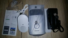 EKEN-Timbre de puerta inteligente con Wifi, cámara de seguridad modelo V5 con intercomunicador y timbre para puerta IP inteligente de visión nocturna con conexión Wifi inalámbrica, perfecta para el hogar