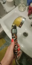 Shower-Head Mineral-Beads Vitamin-C Bathroom Saving-Water Ionic Handheld High-Pressure