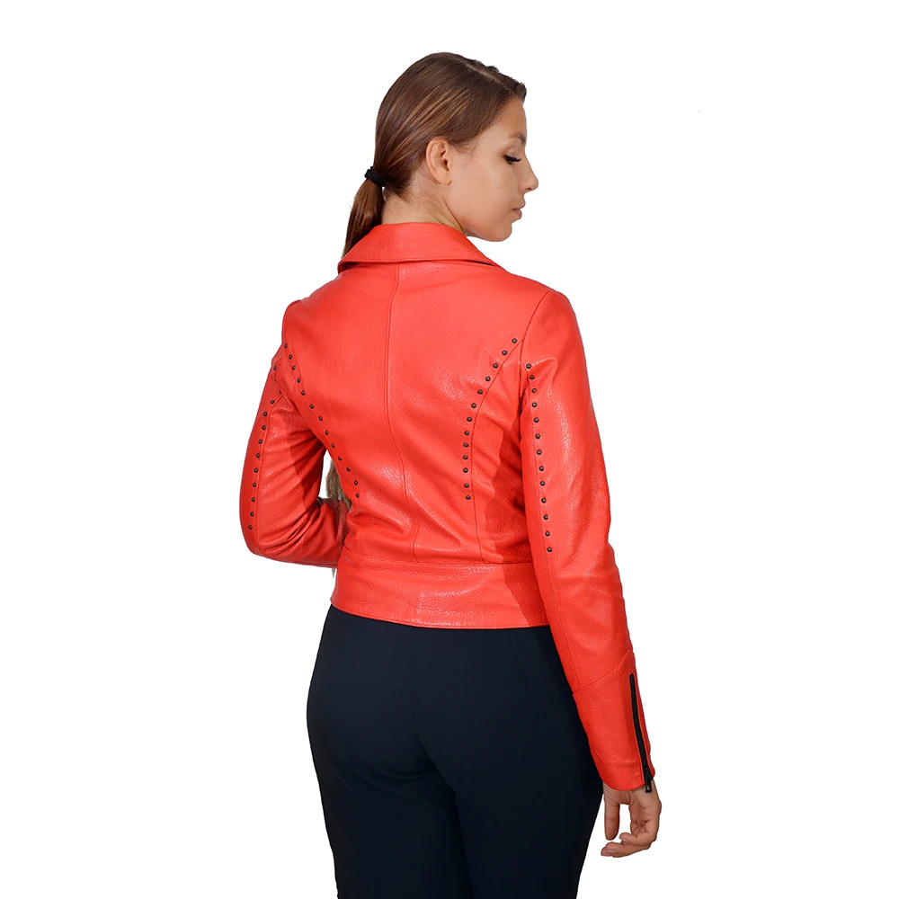 Zoramotti,Leather Jacket,Genuine Leather,Lambskin,Classic,quality,Natural Leather,Keeps,Warm