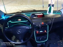 FORAUTO-tiras de LED para decoración de automóviles, lámpara de atmósfera Flexible de 12V, 1m/2m/3m/5m, cable de neón para Interior de coche