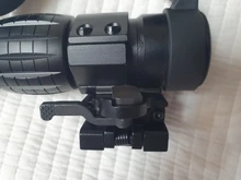 WIPSON-Mira 3X telescópica para rifle, objetivo con lupa óptica, compacto, con cubierta abatible, para arma de caza de 20mm