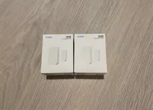 Aqara Smart Mini Sensor de ventana de puerta inalámbrica Zigbee Conexión de sensores inteligentes de puerta trabajo con Mi aplicación para hogares para Android IOS MCCGQ11LM