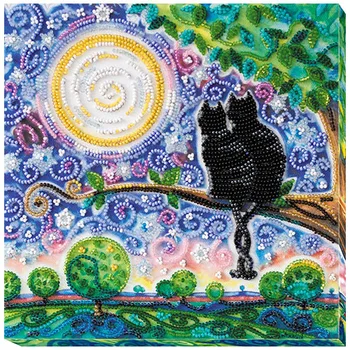 

Amv-015 set for embroidery with beads 'Together навсегда' 20*20 cm