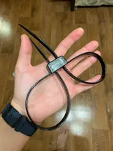 Disposable Handcuffs Cable-Ties Zip-Tie Double-Flex-Cuff Police Plastic Nylon 1pcs/Lot