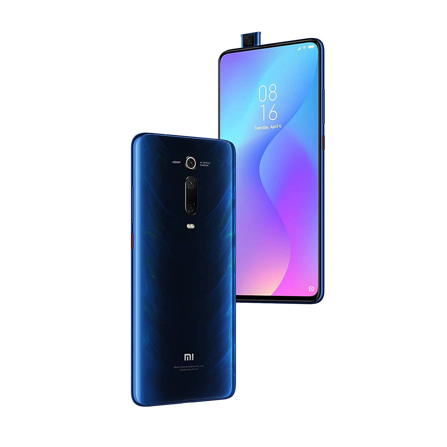  Xiaomi My 9 T Global Version Blue Color 128 GB ROM 6 GB RAM AMOLED Screen 639 