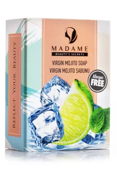 

Madame Beauty Natural Virgin Mojito 2'li Hand and Bath Soap 2x75 Organ, Herbal, Natural, anti-aging, Skin care, Cosmetics 442147950