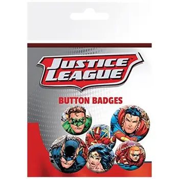 

Dc Comics: Justice League - Group (badges Pack)GB EYE3.31