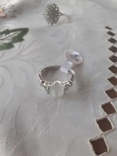 Anillo de Saga Bella Opals de crepuscular, chapado en plata, moda, novedad, película clásica Simple, joyería para mujer, venta al por mayor