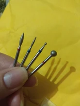 5/6/7 diamante uñas taladro mm broca para fresa conjunto cortadores de manicura del Piedra pedicura eléctrica Mill manicura máquina