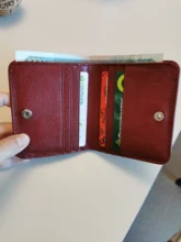 Small Wallets Purse Cowhide DICIHAYA Genuine-Leather Famale Women Short for Coin Guarantee