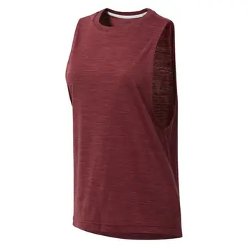 

Women's Sleeveless T-shirt Reebok el Marble Muscle Tank Burgundy