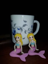 Desk-Decoration-Accessories Fish-Tank Cute Mermaid-Ornament Aquarium 1pc Little