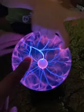 Kids Gift Table-Lights Plasma-Ball-Light Party-Decor Glass Christmas Novelty Magic 3/4/5/6inch-night-light