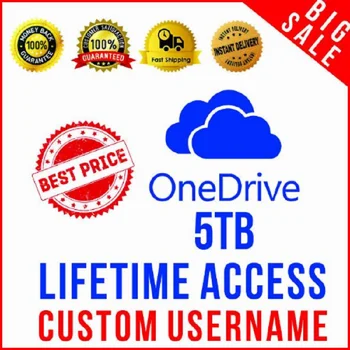 

Onedrive 5TB Lifetime Account - Instant Fast Delivery