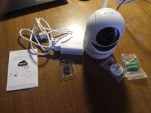 Cámara IP de seguridad para el hogar, dispositivo de vigilancia inteligente, 1080P, red de seguimiento HD en la nube, CCTV inalámbrico, WiFi, color negro