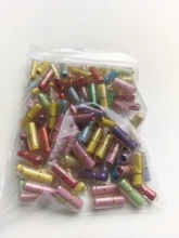 100 unids/lote mensaje en botella mensaje lindo cápsula carta de amor pastilla Color claro Mini Botella de deseo regalo de navidad regalo de vacaciones