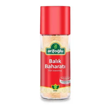 

Fish Spice 60g (Glass), 250g, 120g(tin box), 1000g