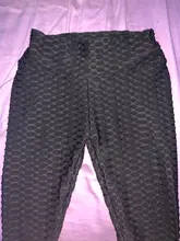 Mallas deportivas de talla grande para mujer, Leggings Sexy, ropa de gimnasio, de realce, cintura alta, entrenamiento, color negro, para correr