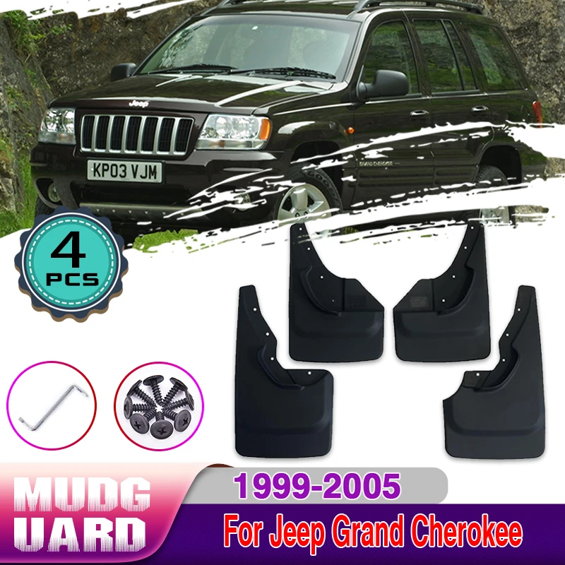 Guardabarros delanteros traseros para coche, accesorios Jeep Grand Cherokee WJ, ~ 2005| | - AliExpress