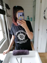 2020 nueva camiseta mujeres Supernatural Winchester Bros Hip Hop mujeres camisetas de 100% de algodón de talla grande de verano streetwear camisetas top