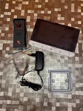Kits de monitor de timbre de puerta, sistema de intercomunicación de 4 cables, herramientas de seguridad para teléfono y puerta