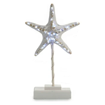 

Decorative Figure Gift Decor Wood (6 x 35,5 x 20,5 cm) LED Lights