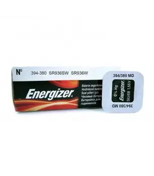

Pila de boton Energizer bateria original Oxido de Plata SR936 1.55V blister 1X Unidad